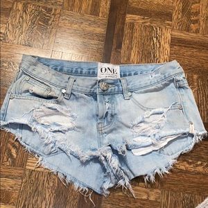 One teaspoon jean shorts